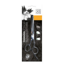 M-Pets Thining Scissors Stainless Steel For Dog And Cat, Silver (6 x 19 cm)