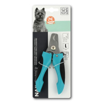 M-Pets Nail Clipper Stainless Steel For Dog, Large, Navy Blue