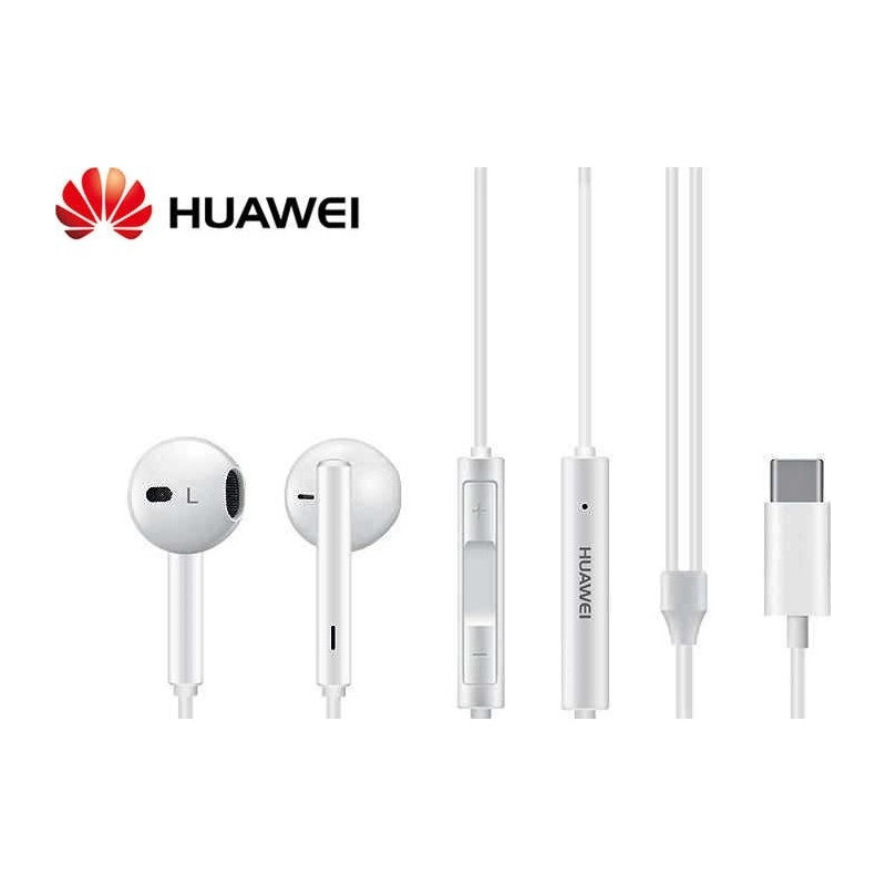 Huawei CM33 Wired In-Ear Headphones With Mic Type C, White
