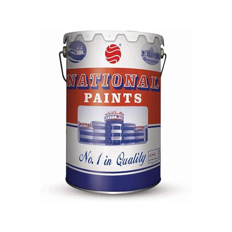 National Paint Oil Paint Synthetic Enamel 1Ltr 404, Chiffon Blue