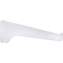 Knape & Vogt 12 Inch Steel Shelf Bracket, Black