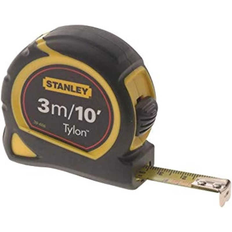Stanley Tylon Pocket Measuring Tape 3m, 10 Inch