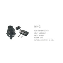 Boyu Wm Series 18 Watts Flow Pump Wave Maker, Black