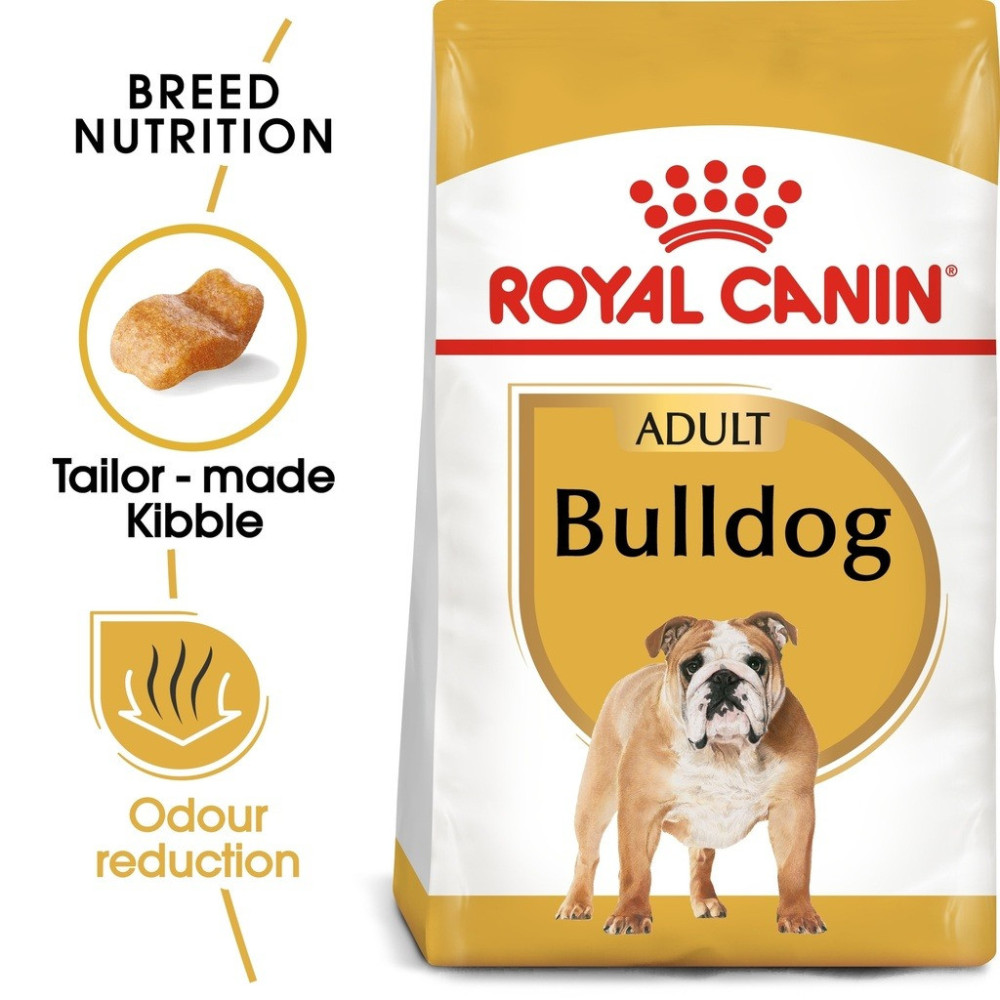 Royal Canin Adult Bulldog Breed Health Nutrition Dog Food, 12 Kg