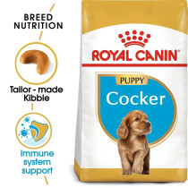 Royal Canin Junior Cocker Breed Health Nutrition Puppy Food, 3 Kg