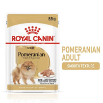 Royal Canin Adult Pomeranian Breed Health Nutrition Dog Wet Food, 85 Grams, 12 Pouches