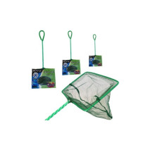 Boyu Fish Net, Nylon Net Lining, Length 4 Inch, Green Colour