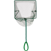 Boyu Fish Net, Nylon Net Lining, Length 8 Inch, Green Colour