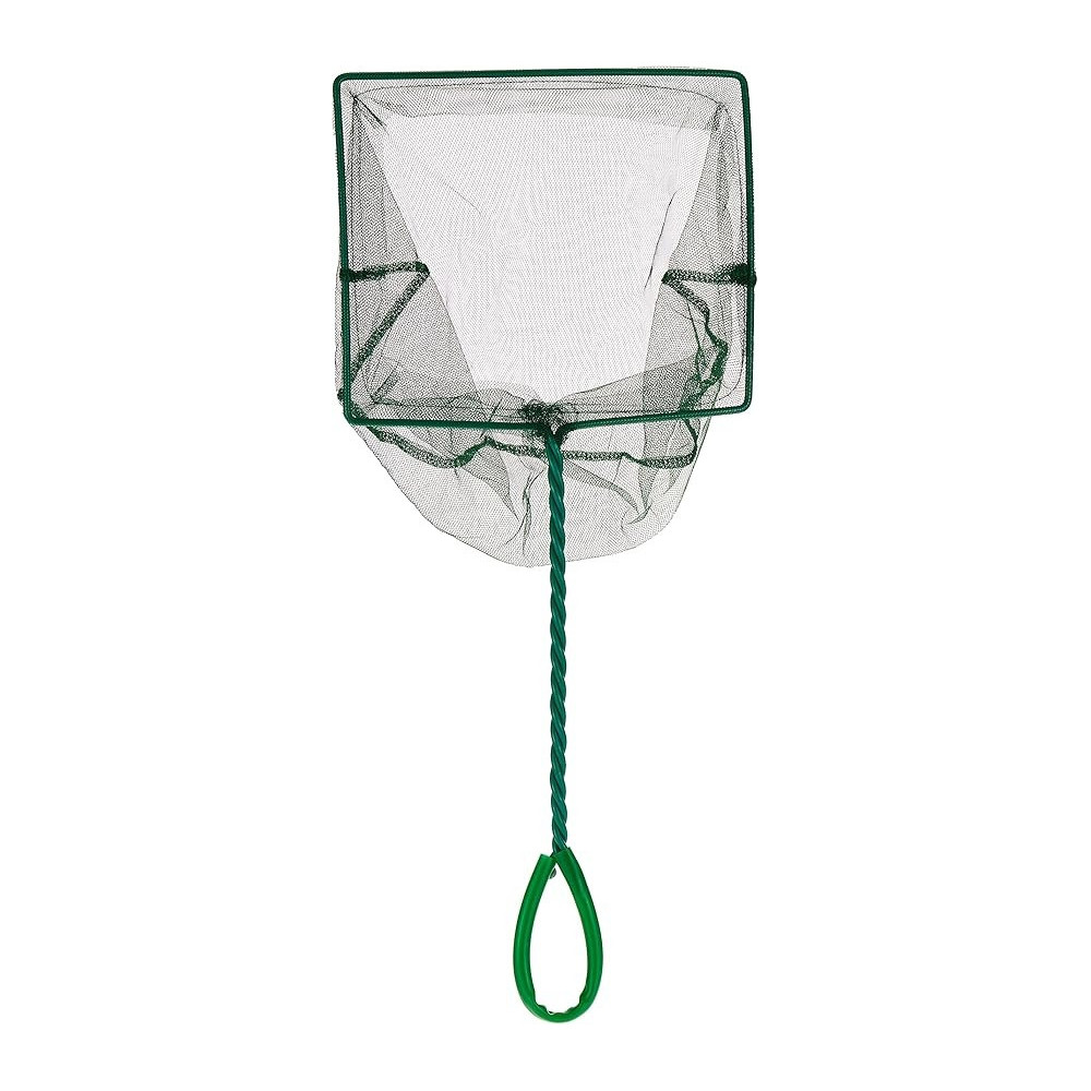 Boyu Fish Net, Nylon Net Lining, Length 8 Inch, Green Colour