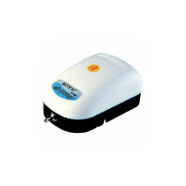 Boyu S-1000 Adjustable Air Pump For Fish Tanks And Aquariums, White And Black