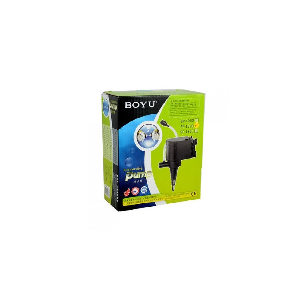 Boyu Submersible Filter, Sp Series, Flow-400L/H, Model-Sp1300