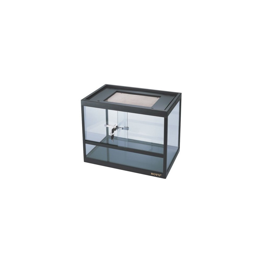 Boyu Terrarium For Reptiles, Amphibians Or Plants, Cwg-Series, 43.7 x 28 x 34 Cm