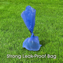 Bags On Board Waste Pick-Up Refill Bags, Blue, 60 Bags