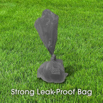 Bags On Board Waste Pick-Pick Up Refill Bags Neutral Roll, Black, 140 Bags