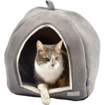 Bobby Boheme Cottage Fancy Pet Bed, Grey, Small