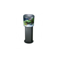 Boyu Byg-26 Half Round Aquarium With Cabinet, 38.2L X 25.7W X 47.3H