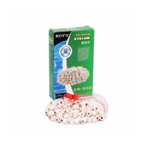 Boyu Bio Aquarium Ceramic System Cr-300 Fish Tank Clean Rings, White
