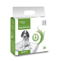 M-Pets Green Grass Training Pads For Dog, 60 x 60Cm (30 Pack)