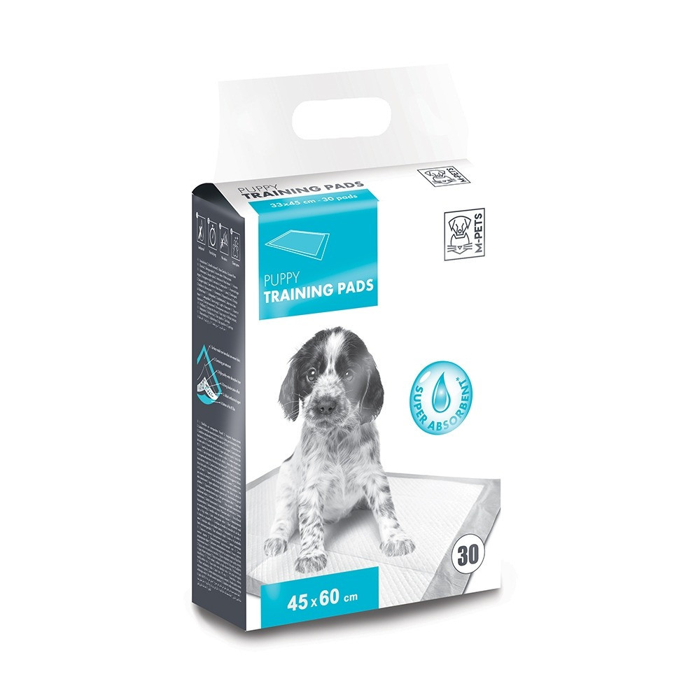 M-Pets Training Pads For Dog, Leak Proof, 45 x 60Cm (30 Pack)