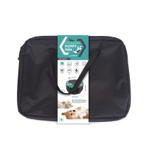 M-Pets Octagon Puppy Pen With Door For Dog, Medium (89 Cm), Black