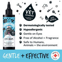 Bugalugs Antiseptic Eye Drops For Dog And Cat, 200ml