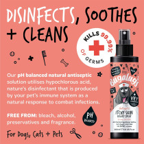 Bugalugs Antiseptic Itchy Skin Spray For Dog And Cat, 200ml