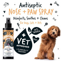 Bugalugs Antiseptic Paw & Nose Spray For Dog And Cat, 200ml