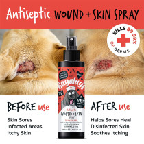 Bugalugs Antiseptic Wound And Skin Spray For Dog And Cat, 200ml