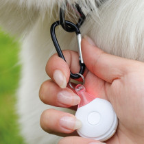 M-Pets Fearless Ultrasonic Tick Repeller For Dog And Cat, White