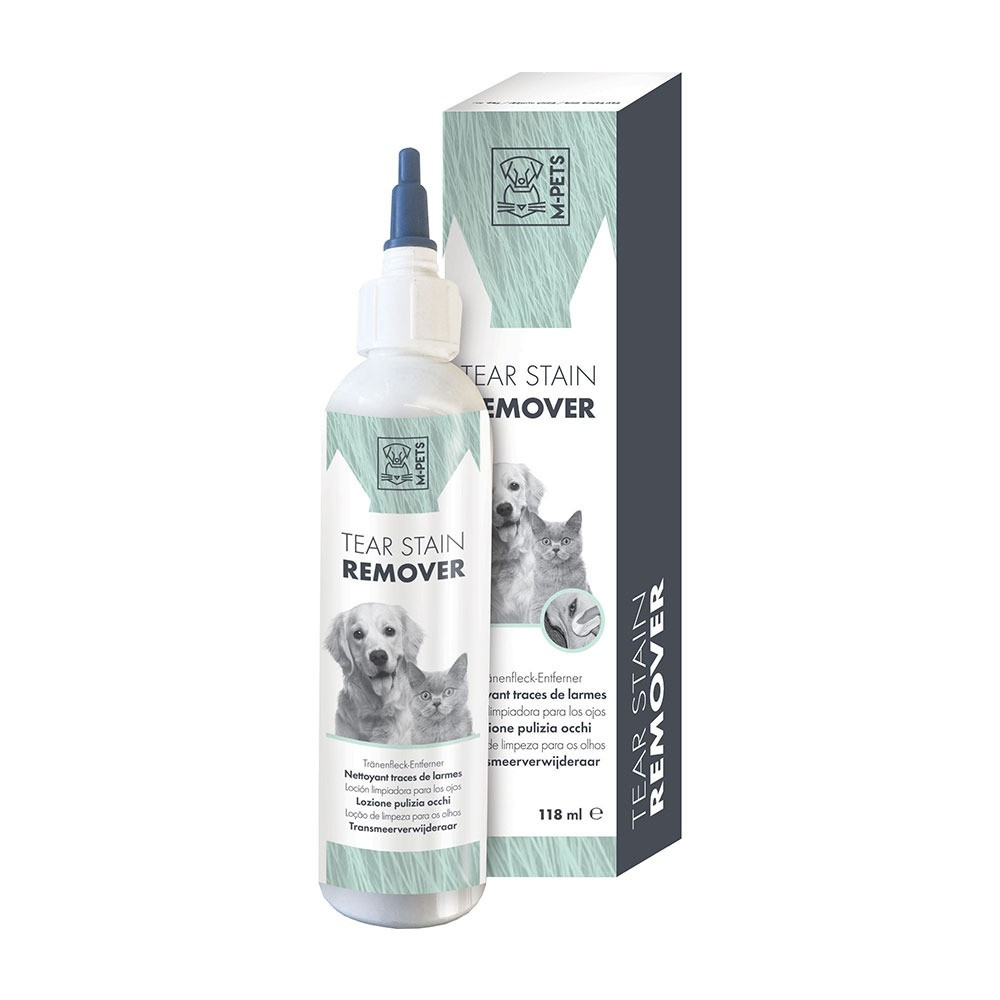 M-Pets Tear Stain Remover For Dog And Cat, 118ml