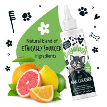 Bugalugs Cat Ear Cleaner Naturally Derived, 200ml