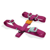 Zee.Dog Nox Sidus H-Harness For Dog, Longer Durability, Medium (Pink)