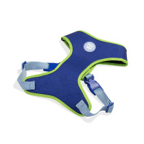 Zee.Dog Astro Adjustable Air Mesh Harness For Dog, Medium (Blue)