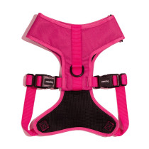 Zee.Dog Pink Led Adjustable Air Mesh Harness For Dog, Small