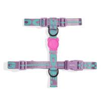 Zee.Dog Aura H-Harness For Dog, Long Lasting, Medium (Purple)