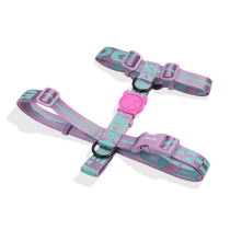 Zee.Dog Aura H-Harness For Dog, Long Lasting, Medium (Purple)