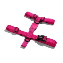 Zee.Dog Pink Led H-Harness For Dog, Long Lasting, Small