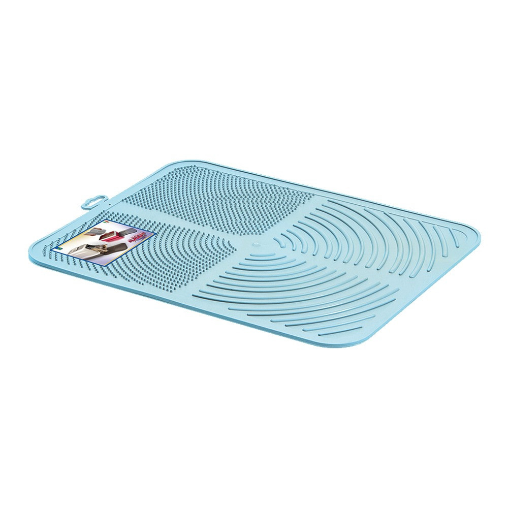 Georplast Aladdin Cat Litter Mat Rubber, 41.5 x 32cm, Blue