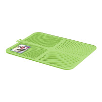 Georplast Aladdin Cat Litter Mat Rubber, 41.5 x 32cm, Light Green