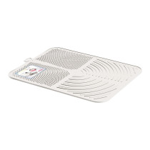 Georplast Aladdin Cat Litter Mat Rubber, 41.5 x 32cm, White