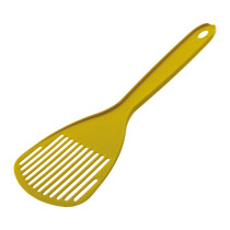 Georplast Paletta Simple Cat Litter Scoop, Lime Yellow, 28.5 x 9.5cm