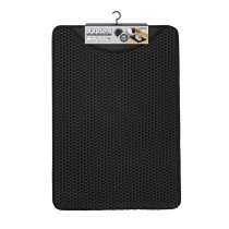 M-Pets Duplex Black 2-Layered Cat Litter Mat, 45 x 65cm
