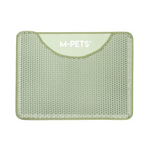 M-Pets Duplex Green 2-Layered Cat Litter Mat, 60 x 45cm
