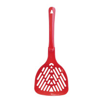 M-Pets Basic Scoop Quality Plastic For Long Lasting Use, Red