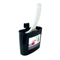 M-Pets Cat Litter Scoop + Holder Quality Plastic For Long Lasting Use, White