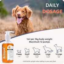 Brilliant Salmon Oil For Dogs And Cats, 1000Ml