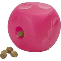 Kruuse Signature Buster Soft Cube Large For Dog, Magenta Red
