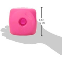 Kruuse Signature Buster Soft Cube Large For Dog, Magenta Red