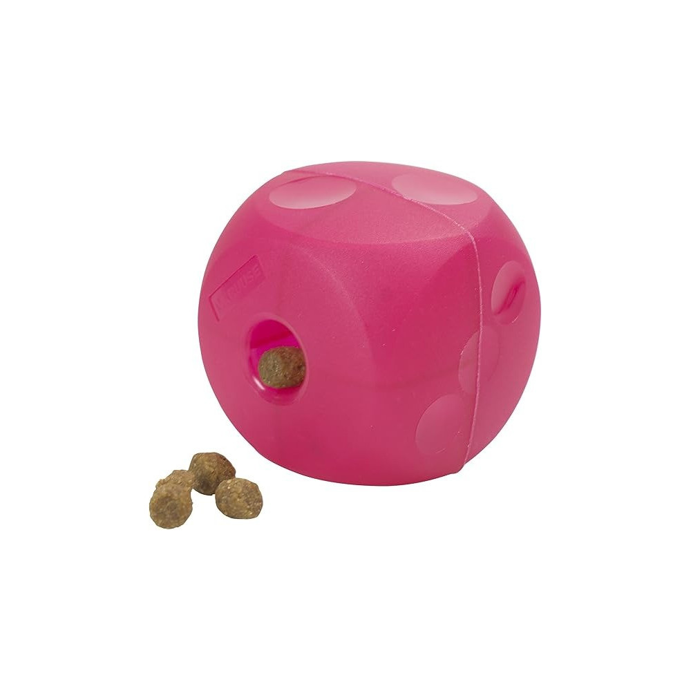 Kruuse Signature Buster Soft Cube Small For Dog, Magenta Red