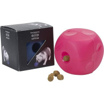 Kruuse Signature Buster Soft Cube Small For Dog, Magenta Red